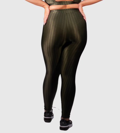 Plus Size High Waisted Leggings With Pockets