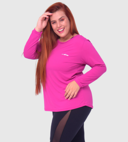 Plus Size P.E.T. Dry® Long-Sleeve Tee