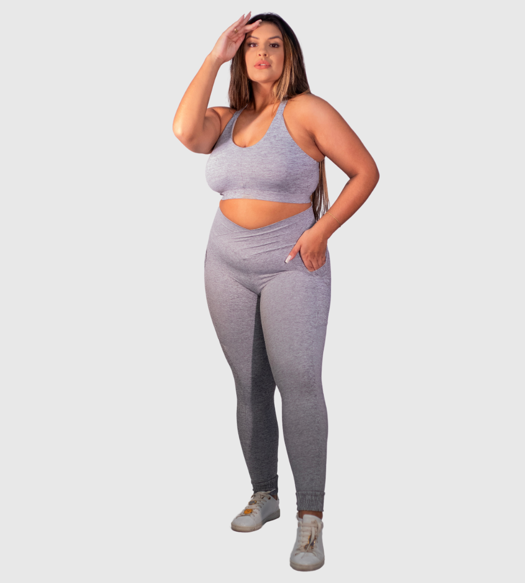 Comfortable Light Compression Plus Size Leggings