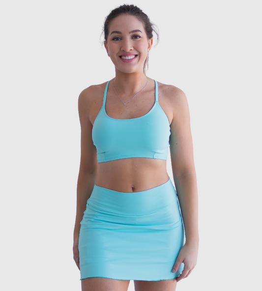 Women's Athletic Skirt with Built-in Shorts