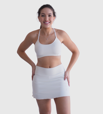 Women's Athletic Skirt with Built-in Shorts